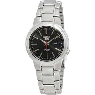 Seiko 5 Automatic Black Dial Stainless Steel Men's Watch SNKA07K1