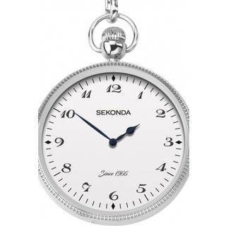 Sekonda Silver IP Alloy Pocket Watch Men's 1792