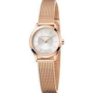 Calvin Klein CK K3M23626 Minimal Sølvfarvet/Rosaguldtonet stål Ø24 mm