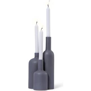 Orrefors Jernverk 411146 lysestage flaske Grey One size