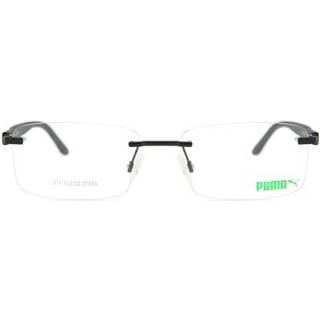 Puma PU0330O 001 58 Briller Mænd Black - Black - 58mm