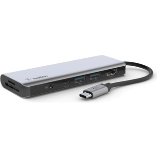 Belkin Avc009btsgy Usb 3.2 Gen 1 (3.1 Gen 1) Type-c Sølv Usb 3.2 Gen 1 (3.1 Gen 1) Type-c