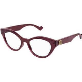 Gucci GG0959O 003 51 Briller Kvinder Burgunder - Transparent Burgundy - 51mm