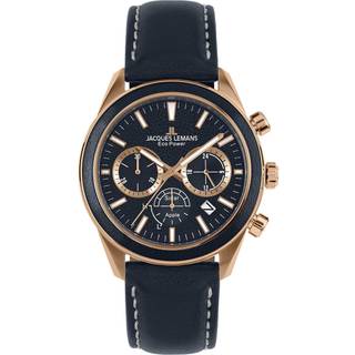 Jacques Lemans 1-2115E Eco Power Apple Herrenuhr 44mm 10ATM