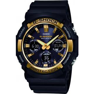 Casio G-Shock Waveceptor Solar Alarm Chronograph Radio Controlled Plastic/Resin Men's Watch GAW-100G-1AER