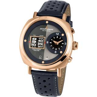 Jacques Lemans 1-2058D Lugano Herrenuhr 44mm 5ATM
