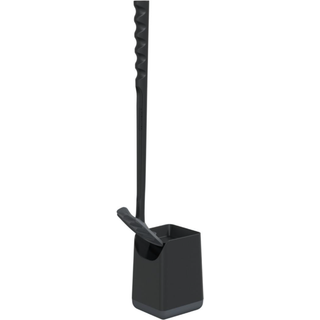 Sanimaid Toiletbørste, Dublin, Sort Gulvstående (EG50-Black)