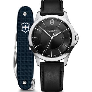 Victorinox 241904.1 Alliance Set mit Taschenmesser Herrenuhr 40mm 10ATM
