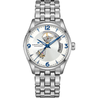 Hamilton Jazzmaster Viewmatic Open Heart Automatic Silver Dial Stainless Steel Bracelet Men's Watch H32705152