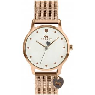 Radley RY4368S Rose Gold Plated Mesh Strap Watch - W51149