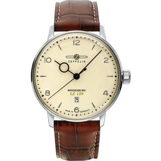 Zeppelin 8042-5 Herrenuhr LZ129 Hindenburg Lederband braun