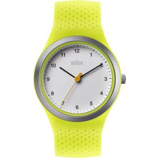 Braun Sport Watch White Dial Rubber Strap Unisex Watch BN0111WHGRL