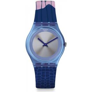 Swatch James Bond Licence To Kill 1989 Limited Special Edition Grey Dial Blue Silicone Strap Watch GZ328