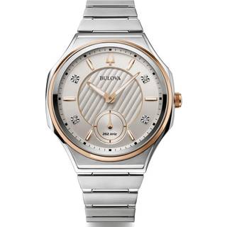 Bulova 98P182 Diamond Sølvfarvet/Stål Ø40.5 mm