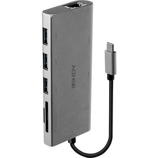 Lindy USB 3.2 Gen 1 USB-C docking Mini plus med 100W PD opladning | PRIS-MATCH