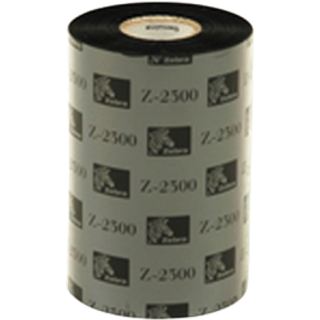 Zebra 1 ROLL RIBBON 2300 40MMX450M - Farvebånd refill (termisk overføring) Sort