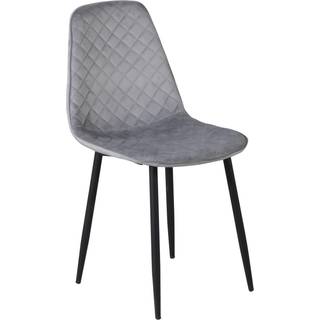 PolarDiamond spisestuestol velour sort.