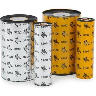 Zebra 3200, 60mm x 450m CO, Wax/Resin, 1" Kerne, 1ks. / 6 rl.