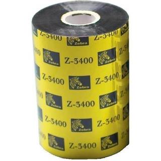 Zebra TT RIBBON 40MM 450M W/RESIN - Farvebånd refill (termisk overføring) Sort