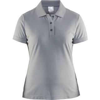 Craft - Polo Shirt Pique Classic Kvinder - Grey Melange 36/S