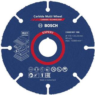BOSCH EXPERT Skæreskive Carbide Multi Wheel EXPERT Carbide Multi Wheel skæreskive 115 mm, 22,23 mm