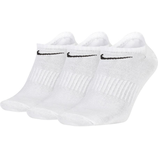 Nike Everyday Lightweight-No-Show-træningsstrømper (3 par) - hvid - 46-50