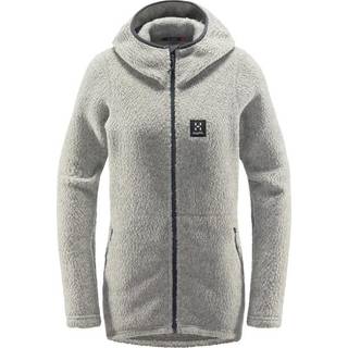 Haglöfs pile hood fleecejakke dame