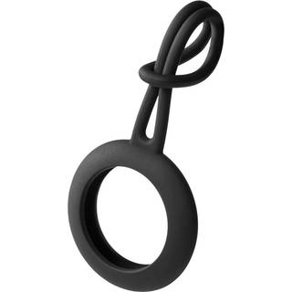 Deltaco Apple AirTag Case Silicone Hanger White