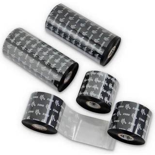 Zebra 2300 Wax påfyllning av bläckband - Farvebånd refill (termisk overføring) Sort