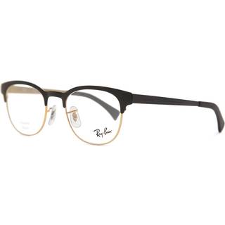 Ray - Ban Unisex Ray - Ban RX6317 2833 Optiske stel Metal Sort Rund