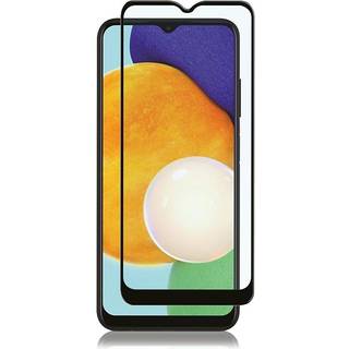 Samsung Galaxy A03s PANZER Premium Full Fit - Hærdet Glas - Sort Ramme
