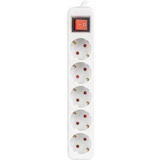 Lanberg - power strip - with circuit breaker - 2500 Watt