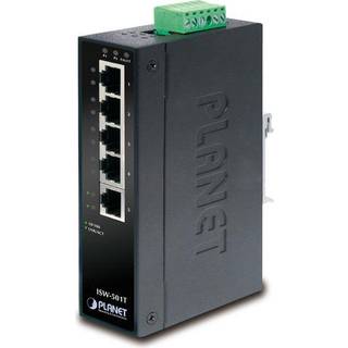 PLANET INDUSTRIAL FAST E SWITCH 5-PORT IP30 SLIM TYPE 5-PORT            IN PERP