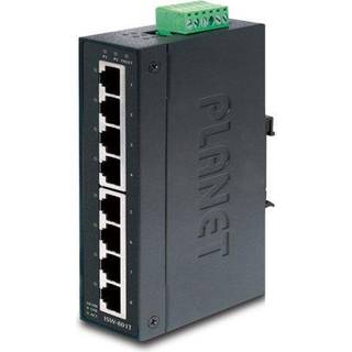 PLANET INDUSTRIAL FAST E SWITCH 8-PORT 8-PORT 10/100 MBPS RJ45 IP30     IN PERP