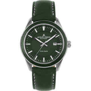 Jacques Lemans 1-2116B Eco Power Apple Herrenuhr 40mm 10ATM