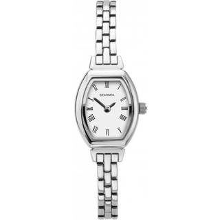 Sekonda Classic Quartz White Dial Stainless Steel Bracelet Ladies Watch 2966