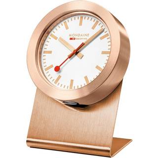 Mondaine A660.30318.82SBK magnetische roségoldene Wanduhr Tischuhr Küchenuhr 50 mm