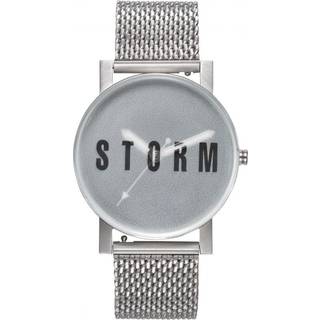 STORM 47456/G New Blast Grey Dial Mesh Bracelet Watch - W87237
