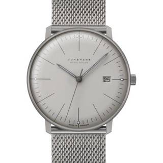 Junghans 59/2022.46 max bill Herren-Funkuhr Mega Solar Titan Saphirglas