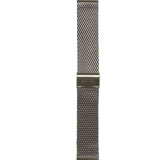 Seiko M188112J0 silbernes Edelstahl Milanaise-Armband 22 mm