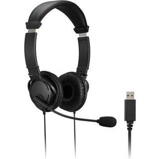 Kensington Klassisk USB-A-headset med mikrofon og volumenkontrol