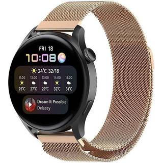 Milanese armbånd Huawei Watch 3 Pro - Vintage Gold