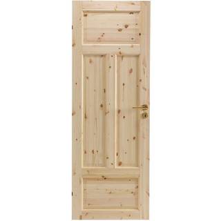 Swedoor Clever-line Tradition 04N massiv fyldningsdør, ubehandlet fyr - 82,5 x 194 cm (9x20)