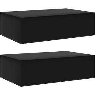 Møbelovertræk 4 Pers. Polyrattansæt 8 Huller 113X113 Cm - 2 / 325 x 205 x 90 cm (12 øjer)