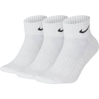 Polstrede Nike-ankelstrømper (3 par) - hvid - 42-46