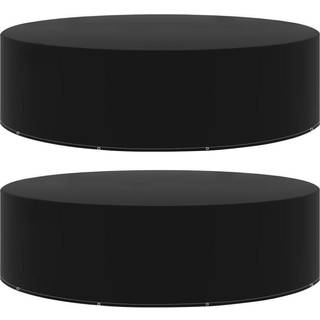 havemøbelovertræk 2 stk. 10 snørehuller 205x90 cm cm