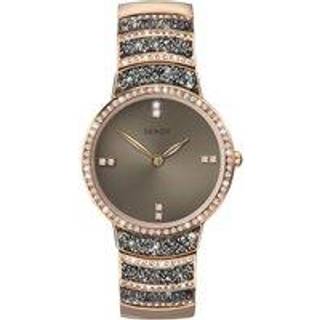 Seksy Dress Quartz Grey Dial Multi Coloured Stainless Steel Bracelet Ladies Watch 2746