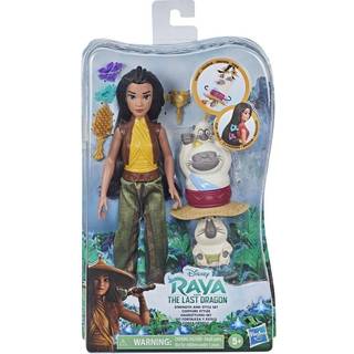 Disney Princess Raya and the last Dragon dukke med hårtilbehør - 30 cm