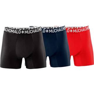 Heren 3-pack Boxershorts Effen