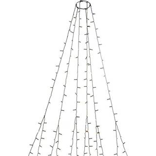 Konstsmide 6661-830 Juletræ sløjfe 6 løkker, LED, 240 cm